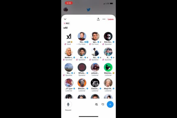XAI Clubhouse interview with Elon Musk
