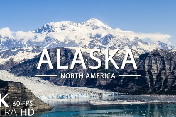 FLYING OVER ALASKA (4K UHD)- Relaxing Music Along With Beautiful Nature Videos – 4K Video Ultra HD